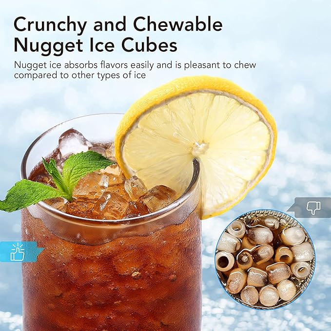 12kg Portable Ice Maker - Compact, Quiet and Powerful - 1 Year Warranty