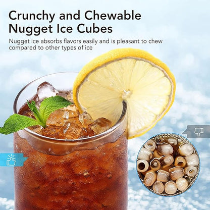 12kg Portable Ice Maker - Compact, Quiet and Powerful - 1 Year Warranty